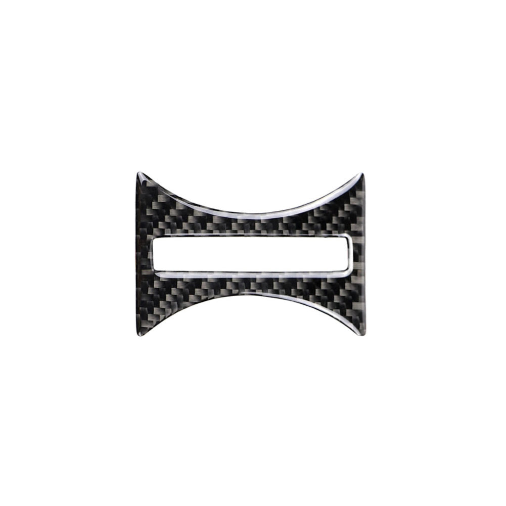 Carbon Fiber Car Cup Holder Cover Trim Sticker Decor for Benz A Class CLA GLA