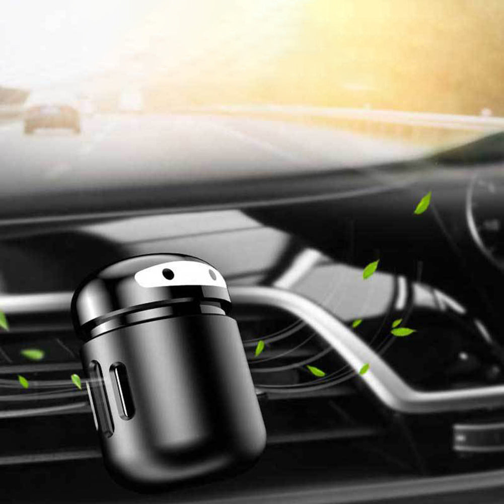 Universal Aluminum Alloy Car Aroma Clip Air Vent Mount Solid Perfume Freshener