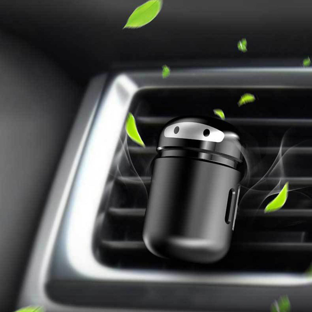 Universal Aluminum Alloy Car Aroma Clip Air Vent Mount Solid Perfume Freshener