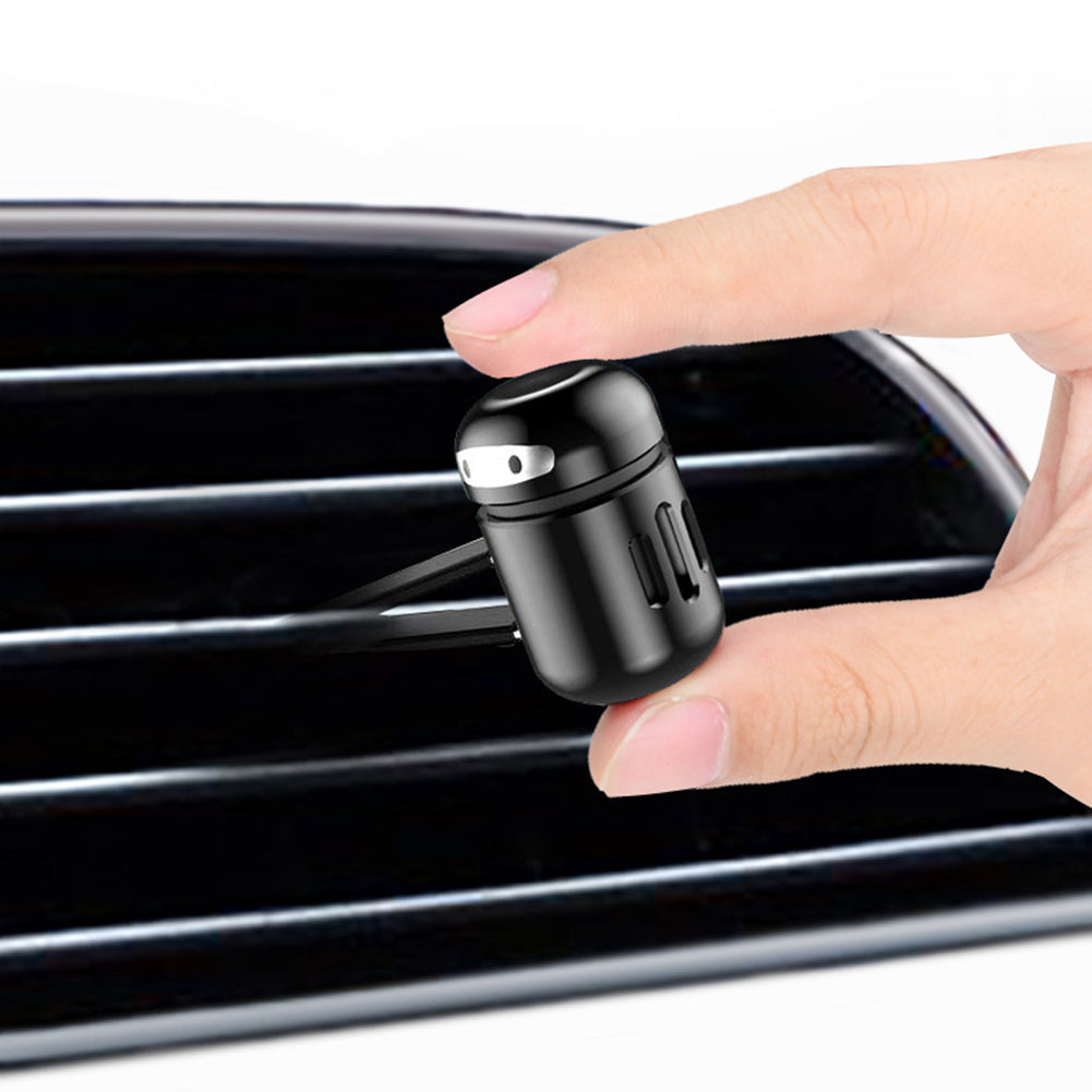 Universal Aluminum Alloy Car Aroma Clip Air Vent Mount Solid Perfume Freshener