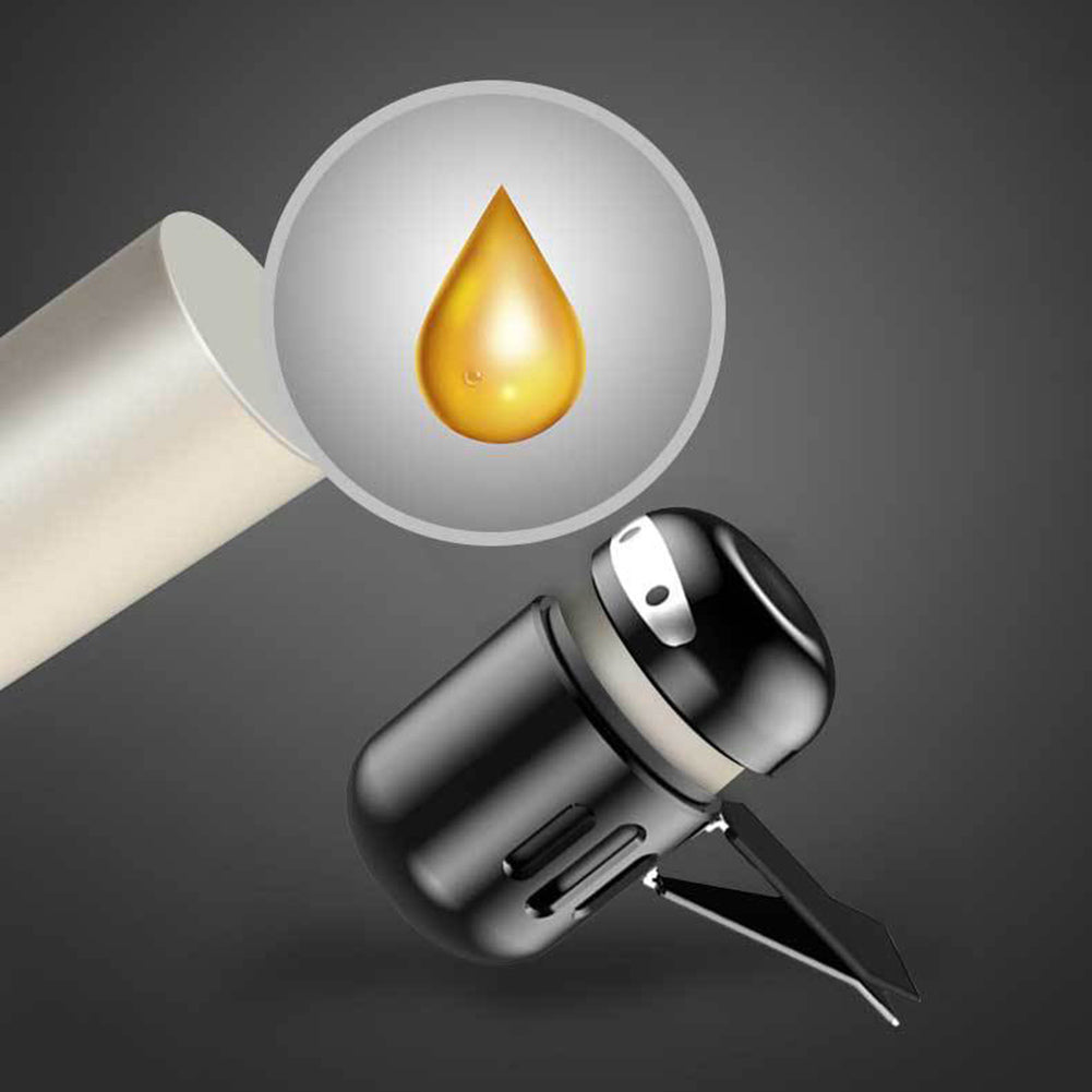 Universal Aluminum Alloy Car Aroma Clip Air Vent Mount Solid Perfume Freshener