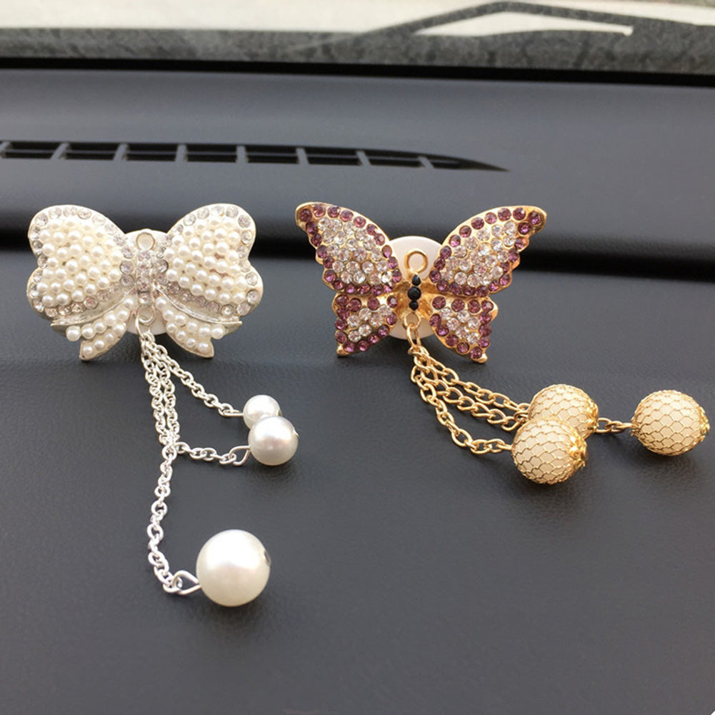 Butterfly Car Vehicle Air Vent Outlet Freshener Fragrance Perfume Clip Decor