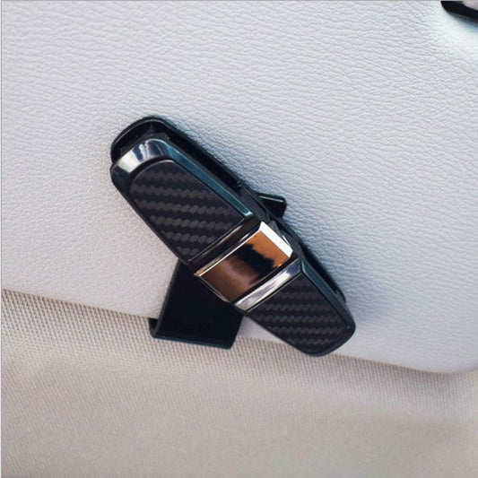 Car Auto Sun Visor Clip Holder for Reading Glasses Sunglasses Eyeglasses Card