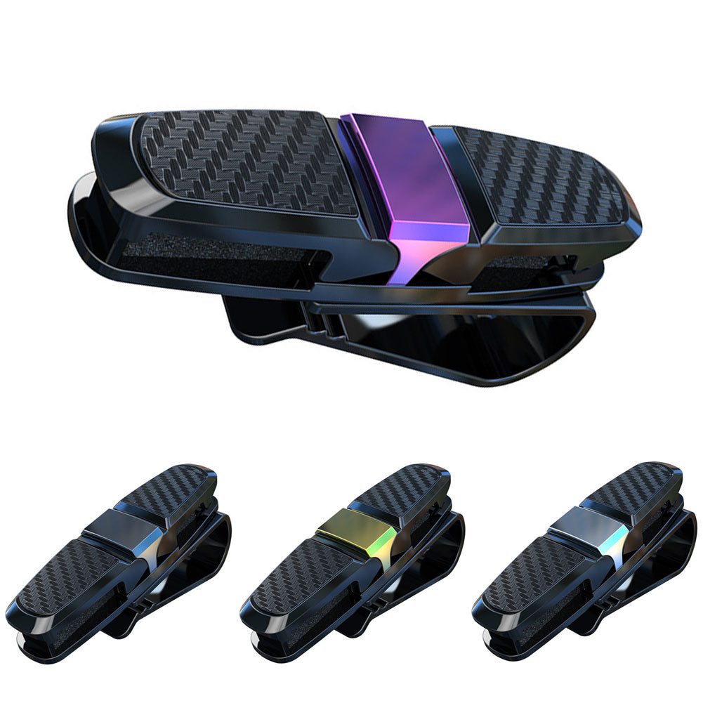 Car Auto Sun Visor Clip Holder for Reading Glasses Sunglasses Eyeglasses Card
