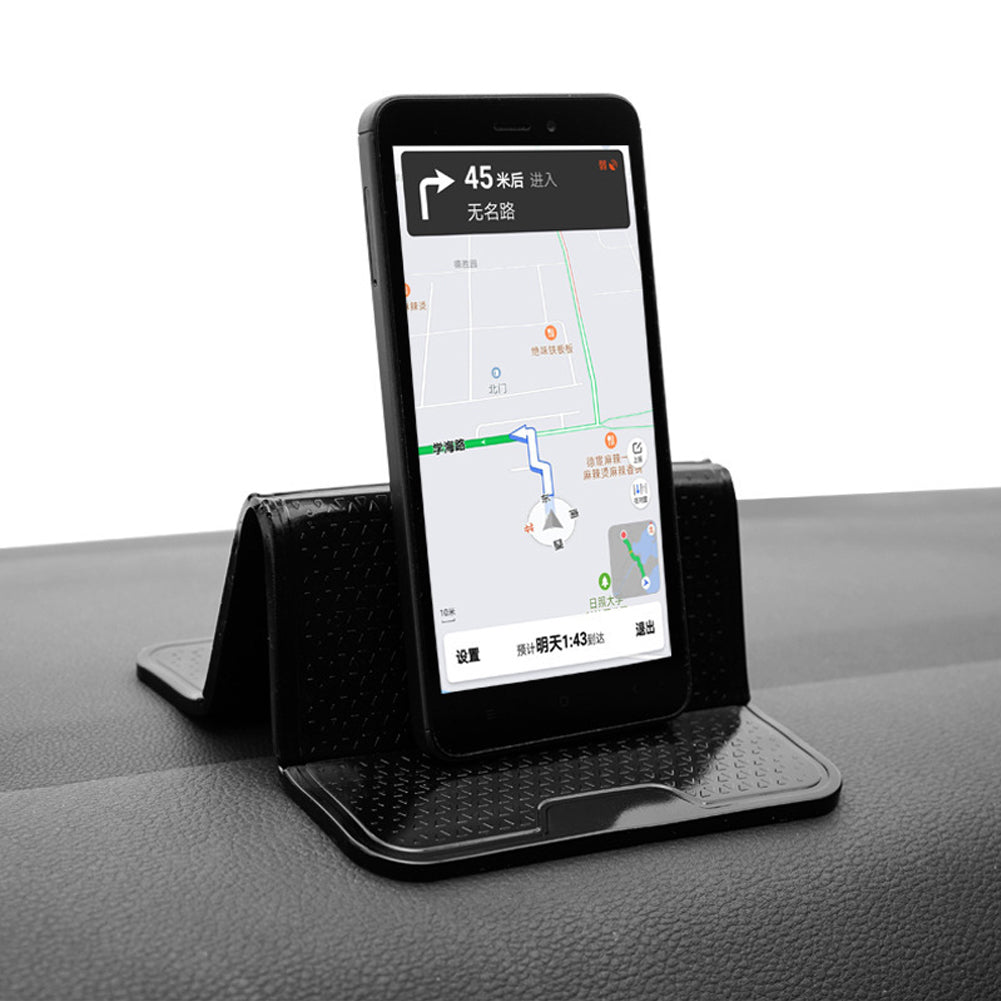 Multifunction Foldable Car Dashboard Anti-slip Mat Pad Phone Glasses Holder