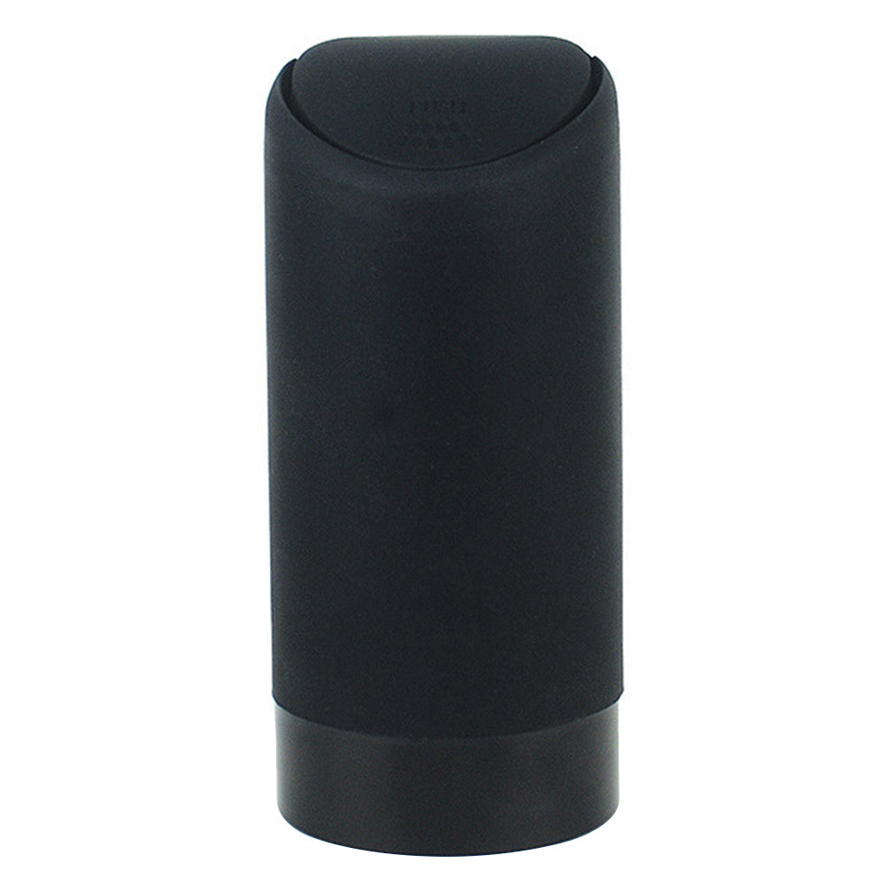 Creative Stylish Car Vehicle Silicone Trash Can Garbage Bin Storage Box with Lid