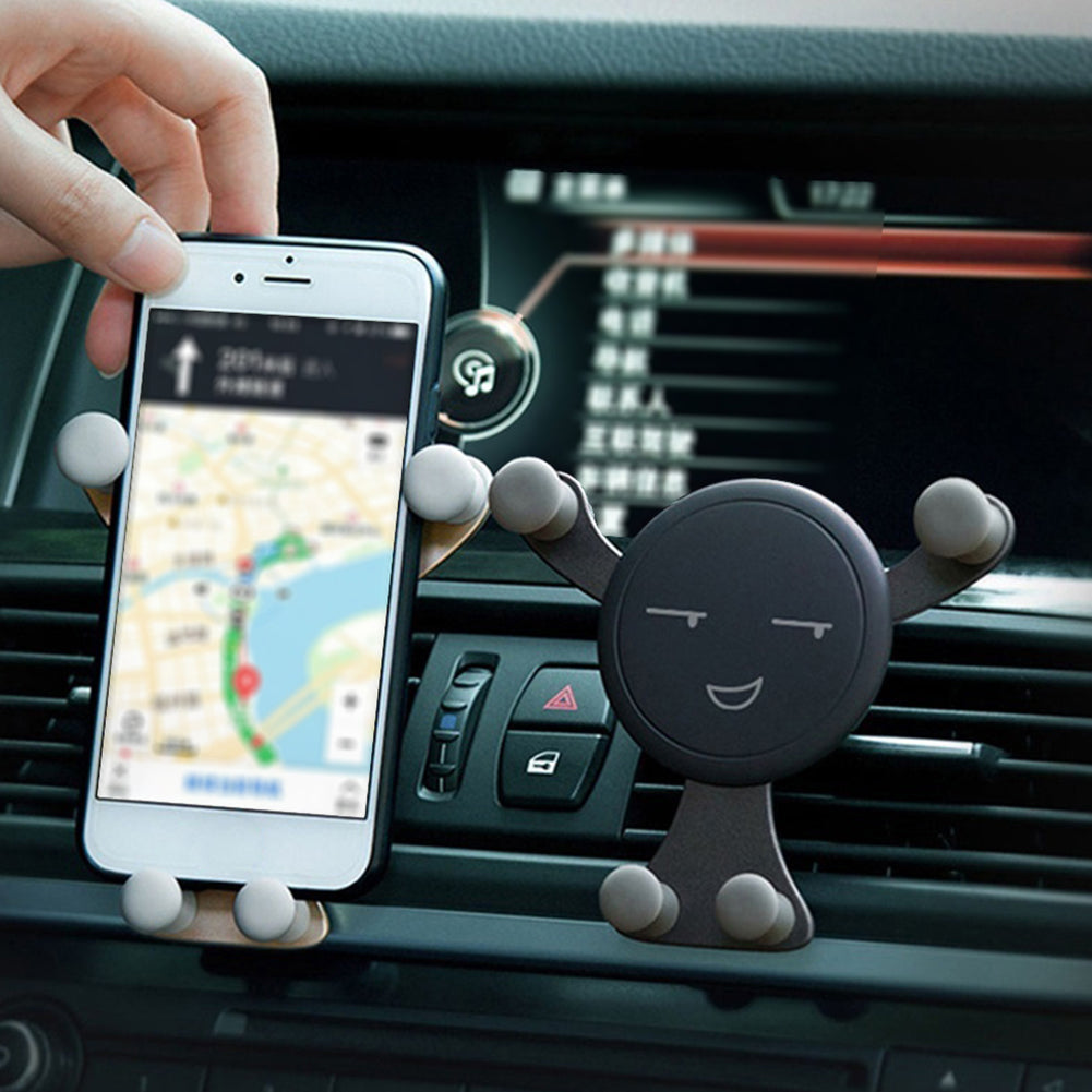 Car Vehicle Air Outlet Mount Mobile Phone Stand Automatic Gravity Clip Holder