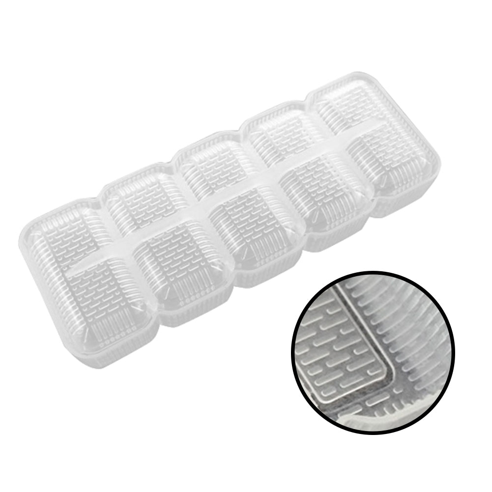 5 Grids Sushi Maker Nori Rice Ball Roll Mold DIY Onigiri Bento Kitchen Tool