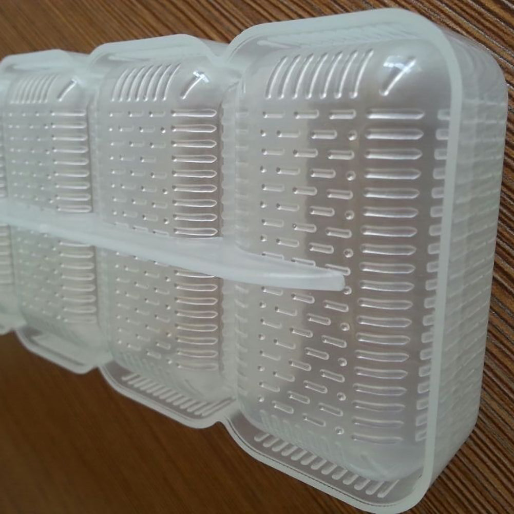 5 Grids Sushi Maker Nori Rice Ball Roll Mold DIY Onigiri Bento Kitchen Tool