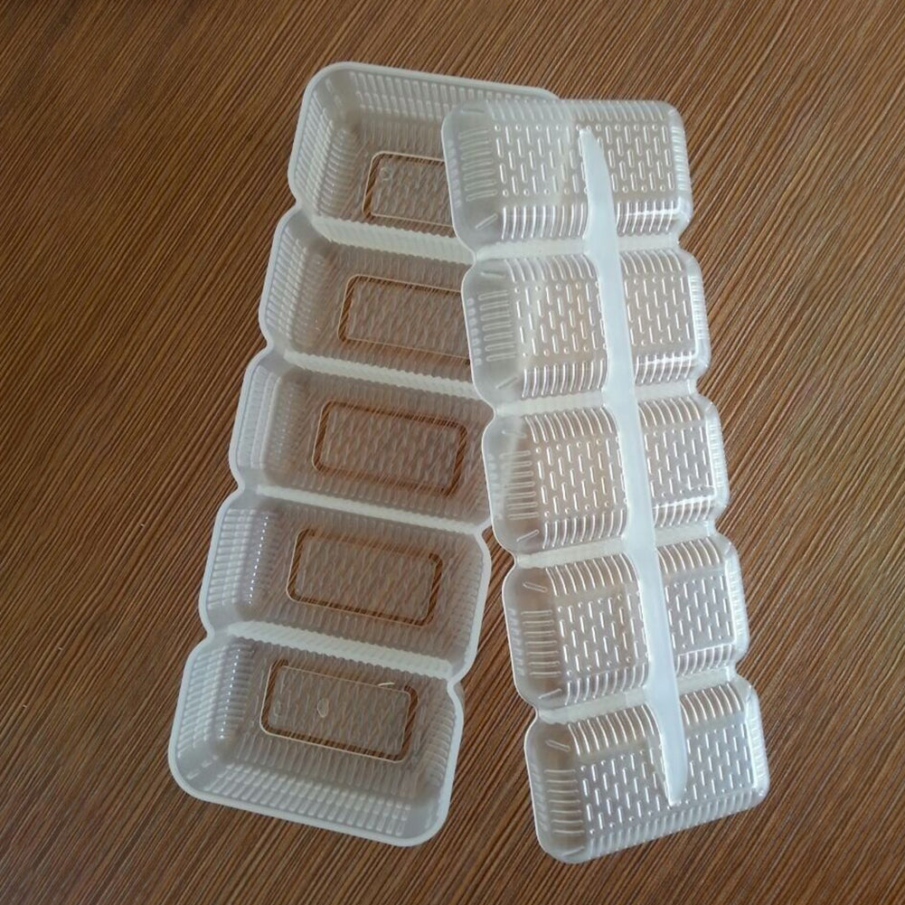 5 Grids Sushi Maker Nori Rice Ball Roll Mold DIY Onigiri Bento Kitchen Tool