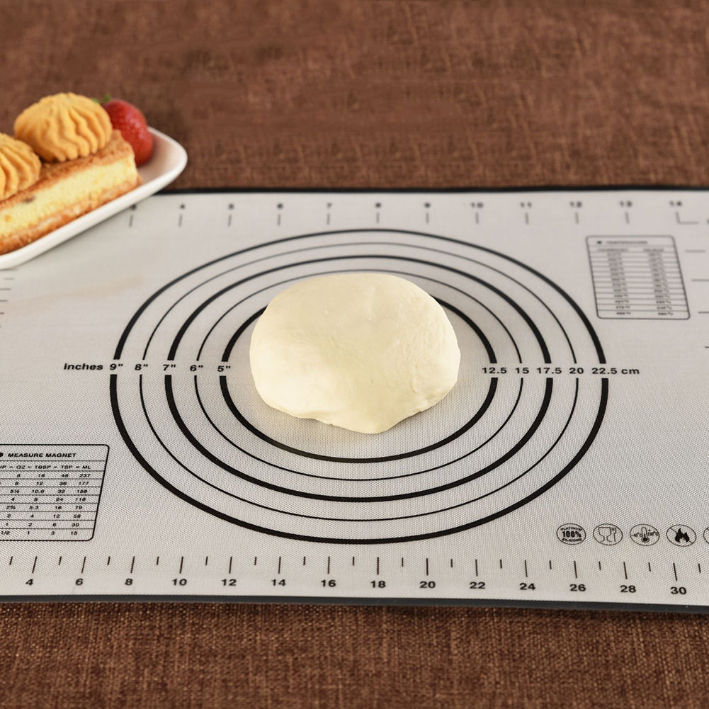 Rolling Sheet Silicone Baking Mat Pad Non-Stick Bakeware Flour Pastry Carpet