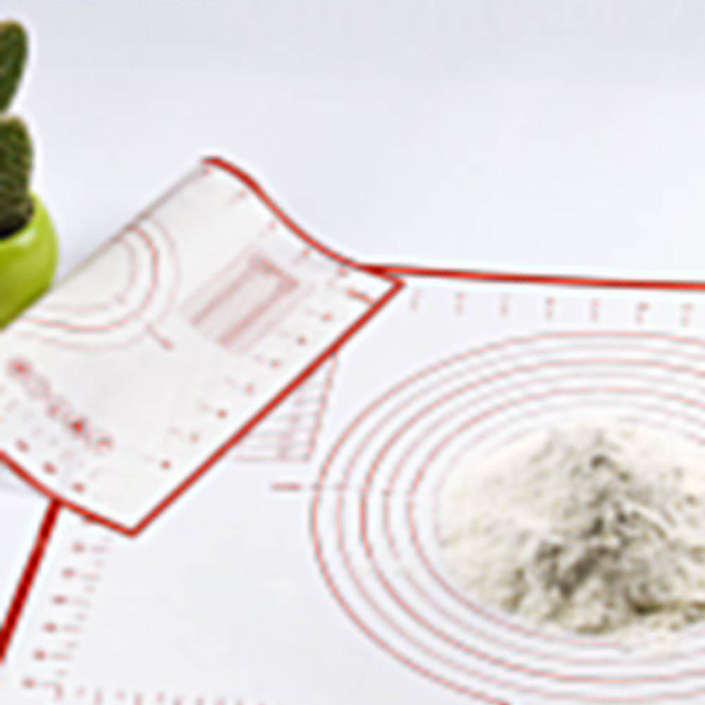 Rolling Sheet Silicone Baking Mat Pad Non-Stick Bakeware Flour Pastry Carpet