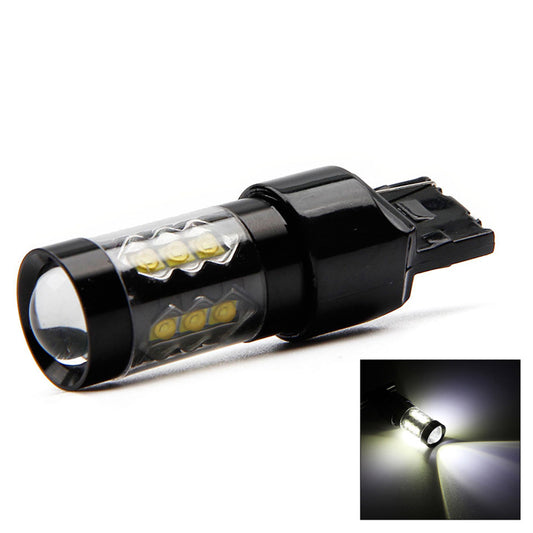80W 7440 16SMD LED Aluminum Auto Car Turn Signal Lamp Bulb Brake Reverse Light