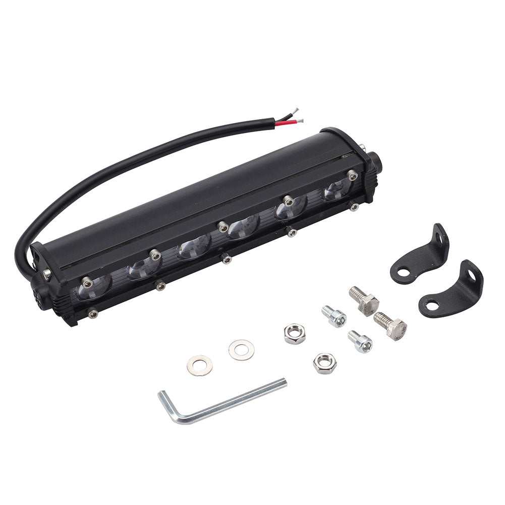 8 Inch 60W Off-road Truck SUV LED Work Light Bar Flood Spot Combo Driving Lamp