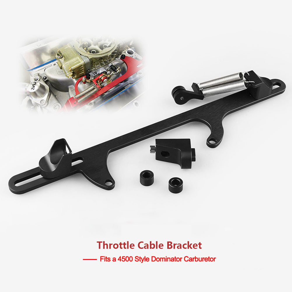Aluminum Alloy Throttle Cable Carb Bracket for 4500 Series Dominator Carburetor