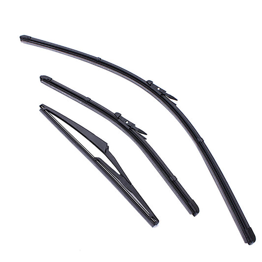 3Pcs Car Vehicle Front/Rear Windscreen Wiper Blades Set for Fiat Grande Punto