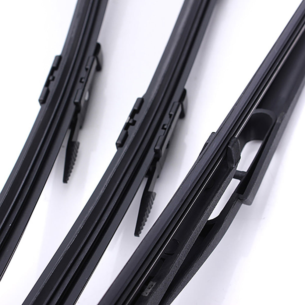 3Pcs Car Vehicle Front/Rear Windscreen Wiper Blades Set for Fiat Grande Punto