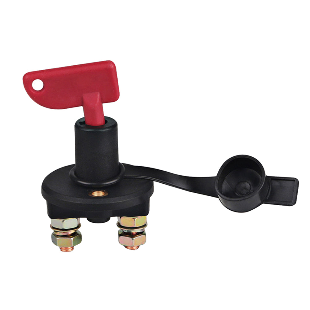 Boat Car Battery Disconnect Switch Power Cut Off Isolator with 2 Removable Keys