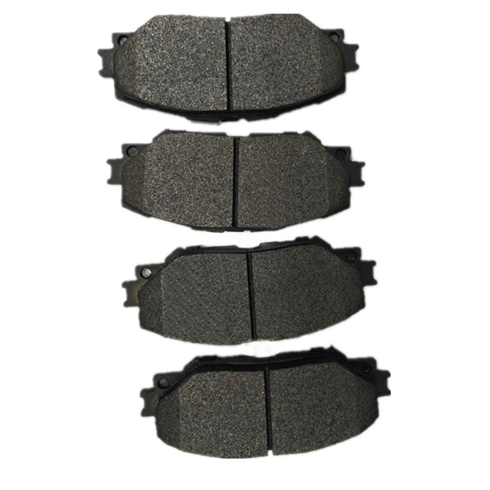 4Pcs D1210 Durable Ceramic Car Front Axle Brake Pads Shoes for Toyota Carola