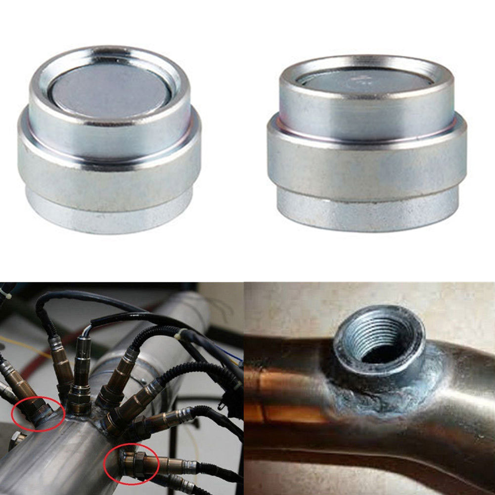 M18x1.5 Universal Stainless Steel Weld O2 Oxygen Sensor Spacer Extender Nut Bung