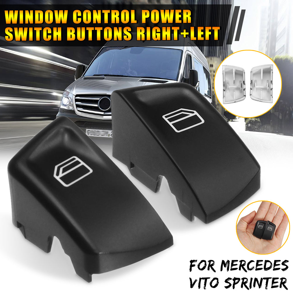 1 Pair Window Control Power Switch Button Cap for Mercedes Benz Vito Sprinter