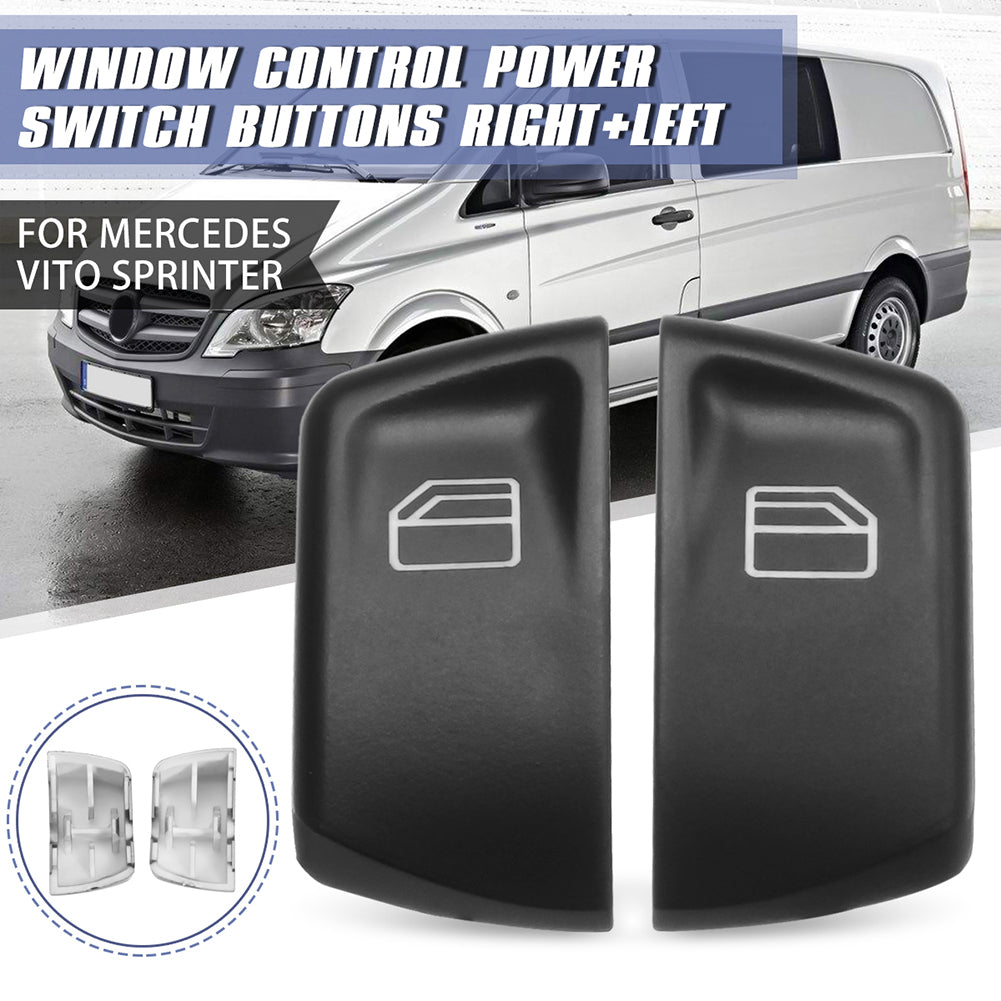 1 Pair Window Control Power Switch Button Cap for Mercedes Benz Vito Sprinter