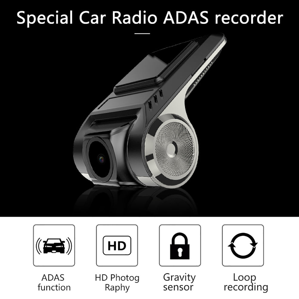 Junsun S500 ADAS Mini Car DVR Camera Full HD LDWS USB Video Recorder Dash Cam