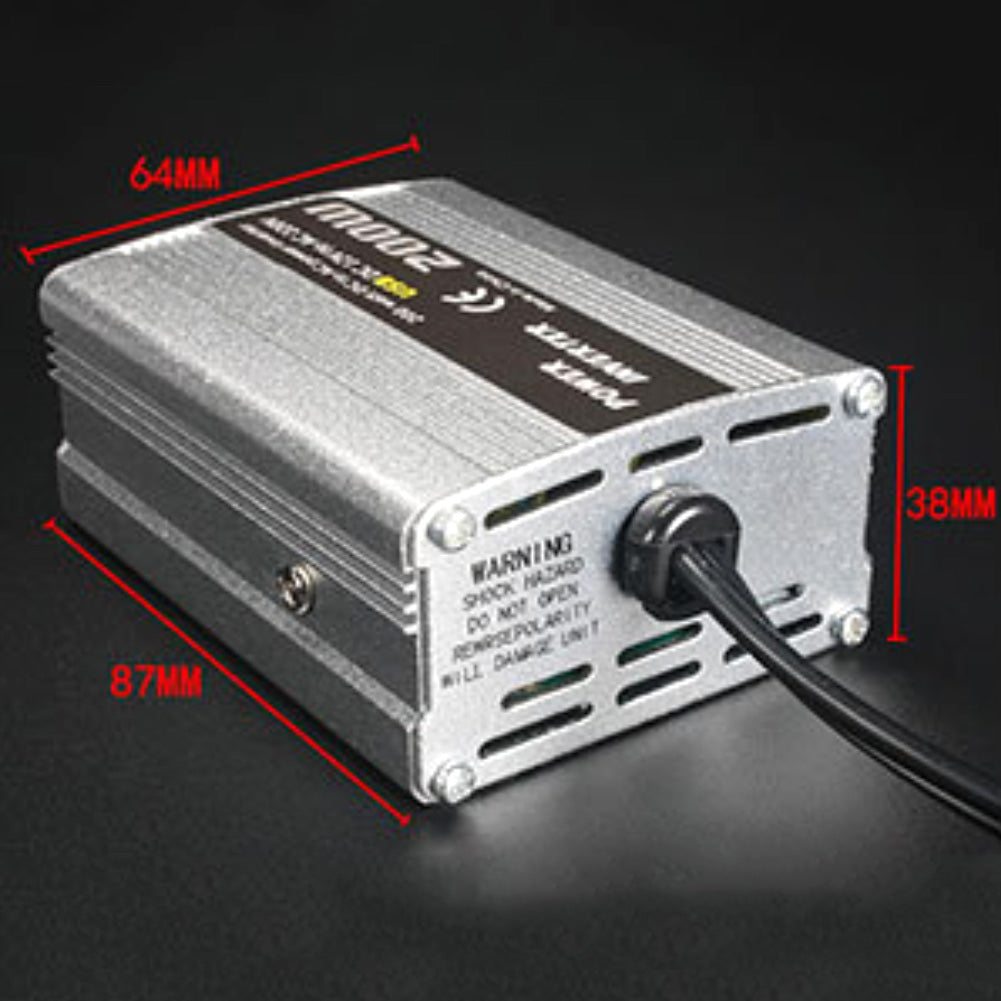 200W USB Port DC 12V to AC 220V Modified Sine Wave Car Power Inverter Charger