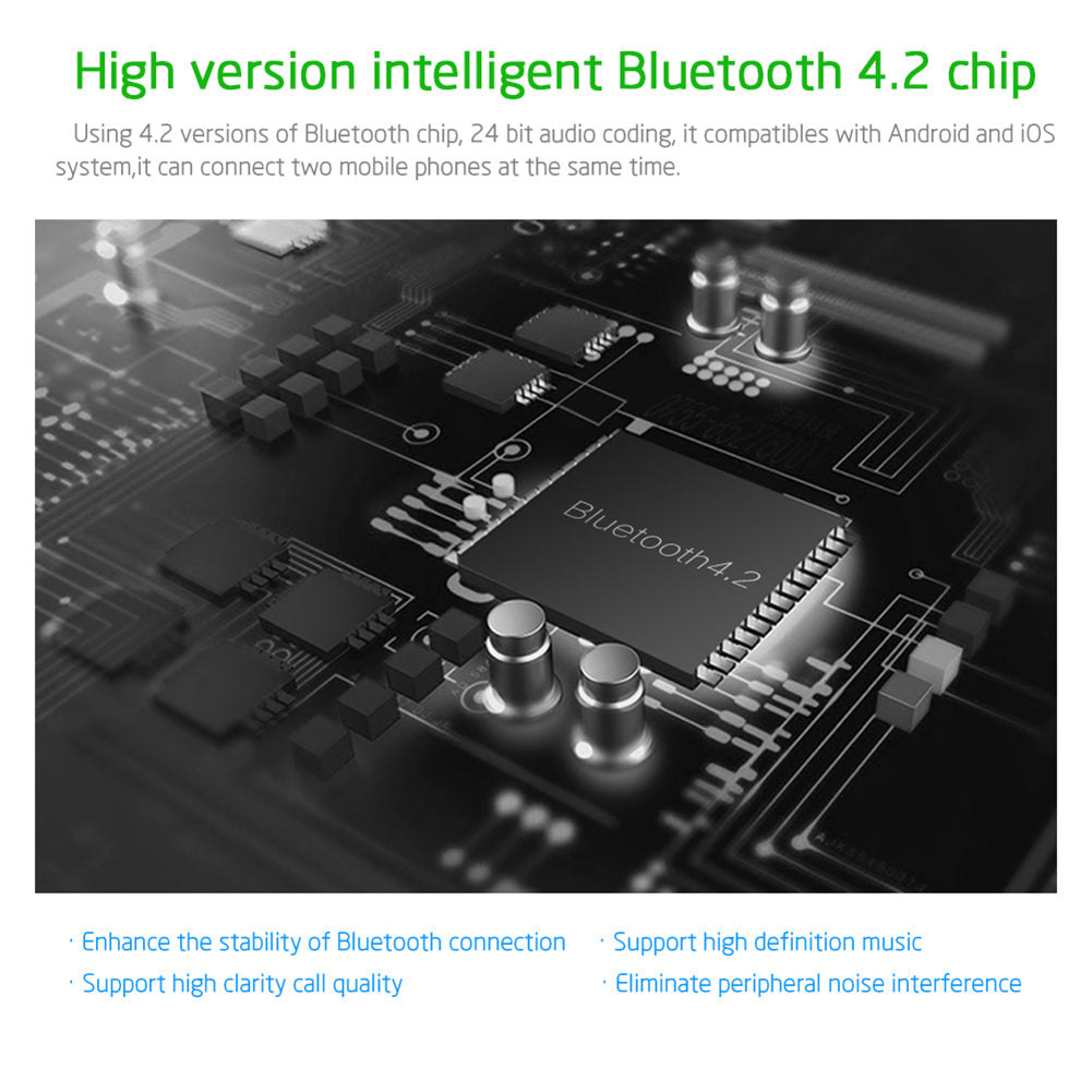 Multifunctional Bluetooth MP3 Player Dual USB Quick Charging Vehicle Car Charger