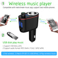 Multifunctional Bluetooth MP3 Player Dual USB Quick Charging Vehicle Car Charger