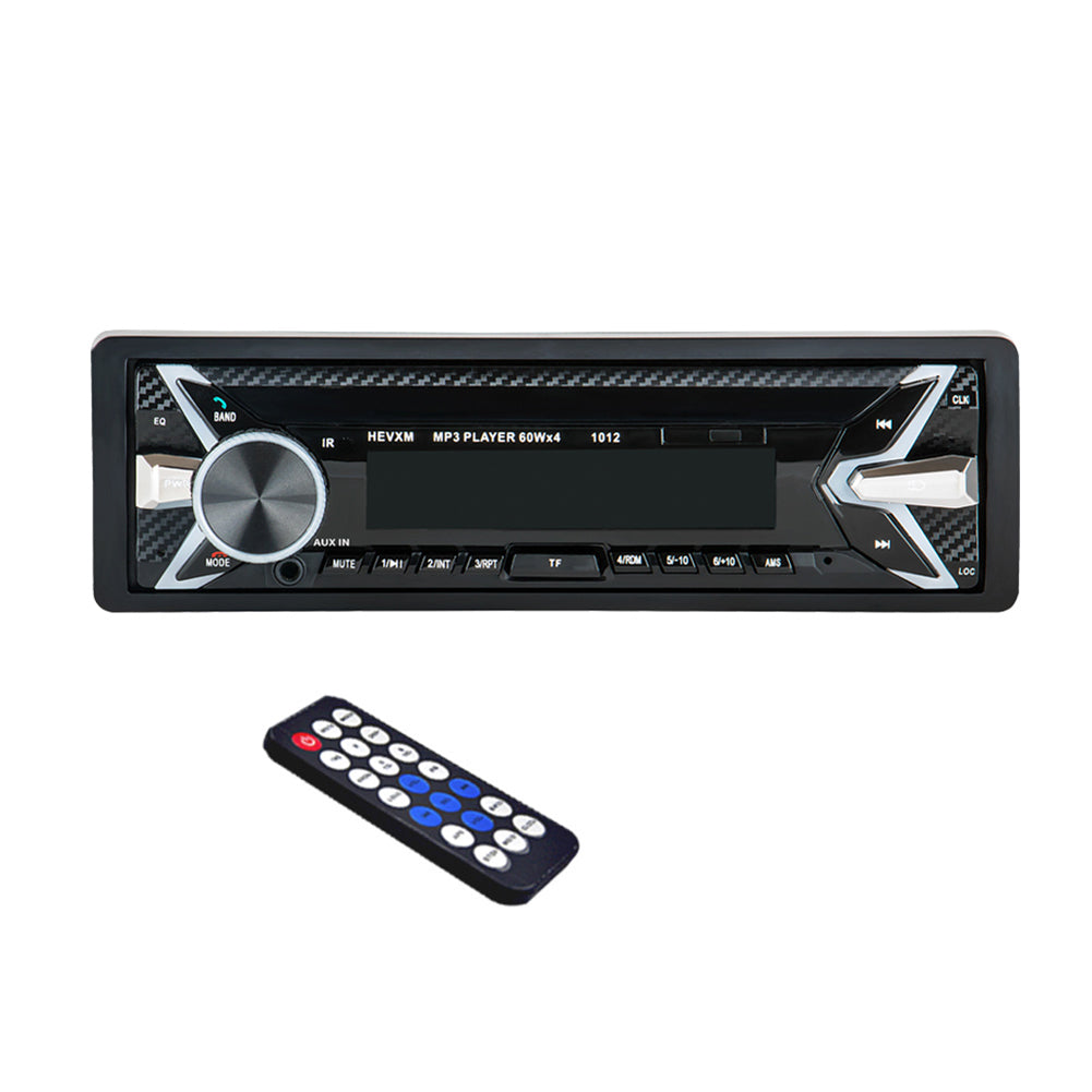 HEVXM 1012 Wireless Bluetooth Car Radio MP3 Media Player Speaker Handsfree Call