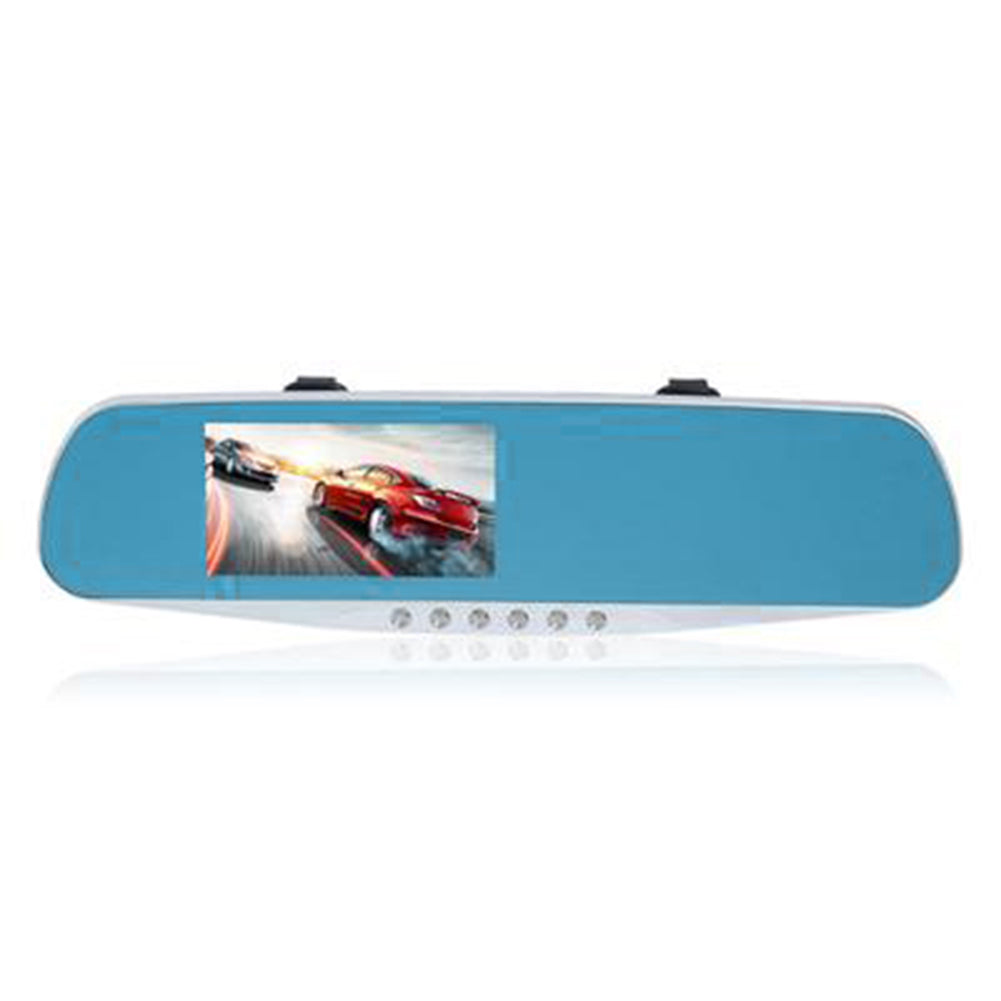 4.3inch Night Vision Car DVR Detector Camera Drive Rearview Mirror Digital Video