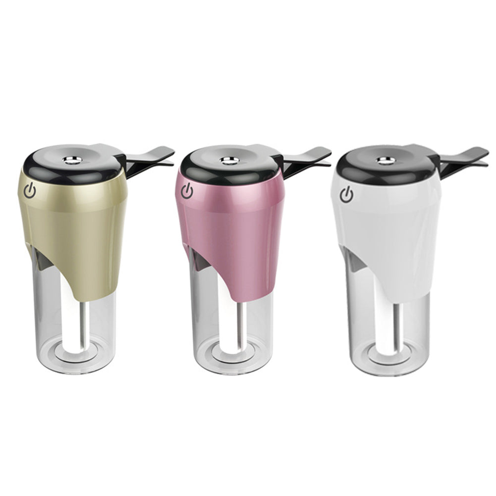 Car Air Vent Mini Humidifier Purifier Mist Maker Aroma Diffuser USB Charger