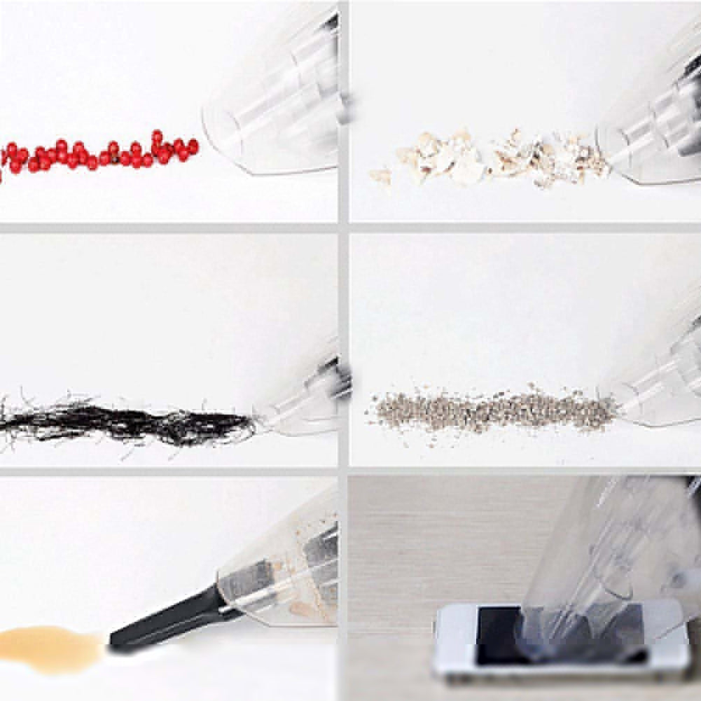 DC 12V Portable Handheld Car Dry Wet Dual Use Vacuum Cleaner Dust Dirt Catcher