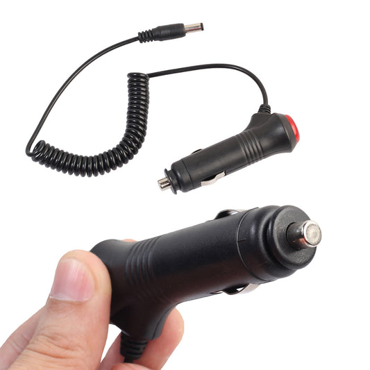 Car Motorcycle Cigarette Lighter Power Supply Adapter Plug Cable Switch Button
