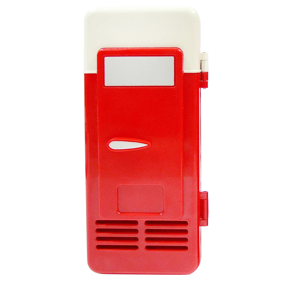 Mini Portable Auto Home Space Saving Food Drinks Storage USB Refrigerator Cooler