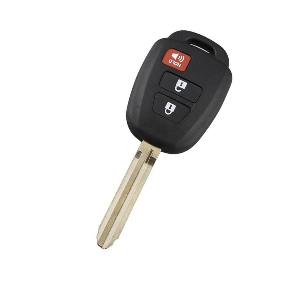 Metal G Chip Car Key Remote Control Switch Fob Replacement for Toyota Models