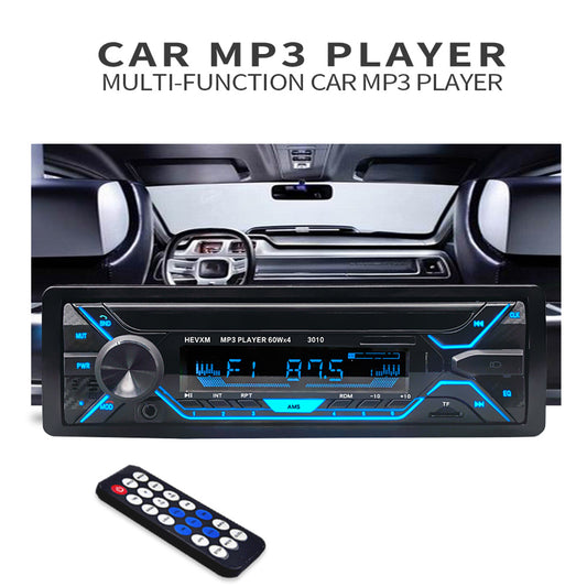 HEVXM 3010 Wireless Bluetooth Car Radio MP3 Media Player Handsfree Call Speaker
