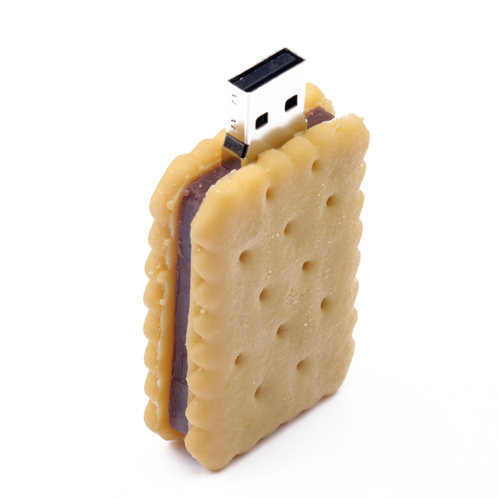 Biscuit 4GB 8GB 16GB 32GB 64GB U Disk USB Flash Pen Drive Memory Stick Gift