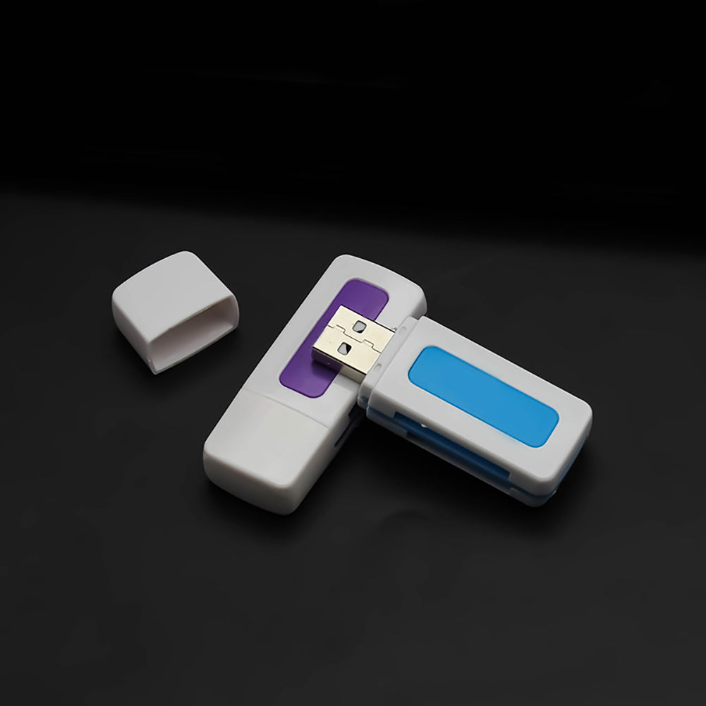 Universal 4 in 1 Multifunction 2.0 USB High Speed Card Reader T-Flash Adapter