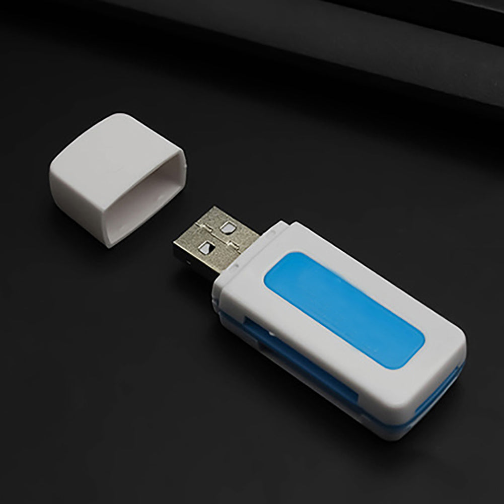 Universal 4 in 1 Multifunction 2.0 USB High Speed Card Reader T-Flash Adapter