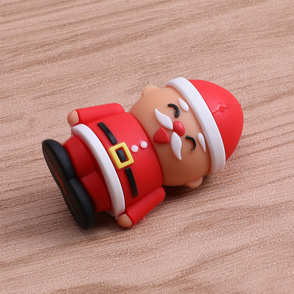 1/2/4/8/16/32GB Cartoon Santa Claus USB2.0 Flash Drive Pen Memory Stick U-Disk