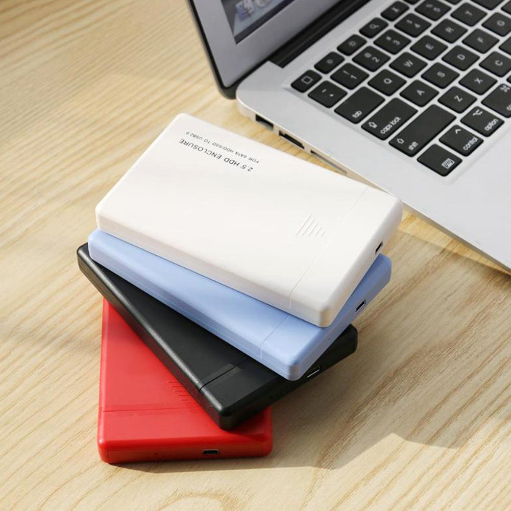 480M/bps 2.5inch SATA USB 2.0 External HDD Enclosure Hard Disk Drive SSD Case