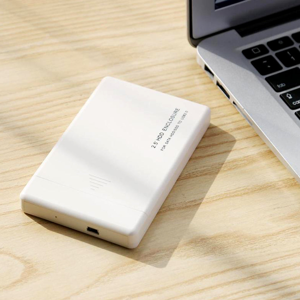 480M/bps 2.5inch SATA USB 2.0 External HDD Enclosure Hard Disk Drive SSD Case