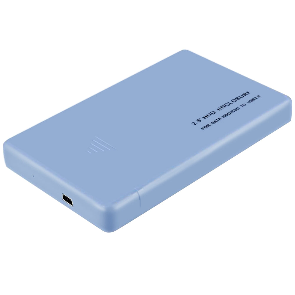 480M/bps 2.5inch SATA USB 2.0 External HDD Enclosure Hard Disk Drive SSD Case
