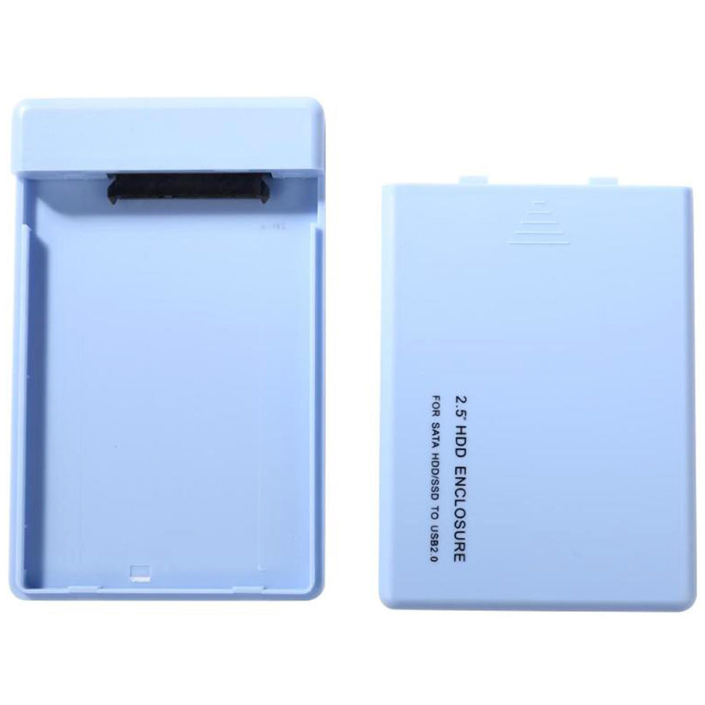 480M/bps 2.5inch SATA USB 2.0 External HDD Enclosure Hard Disk Drive SSD Case