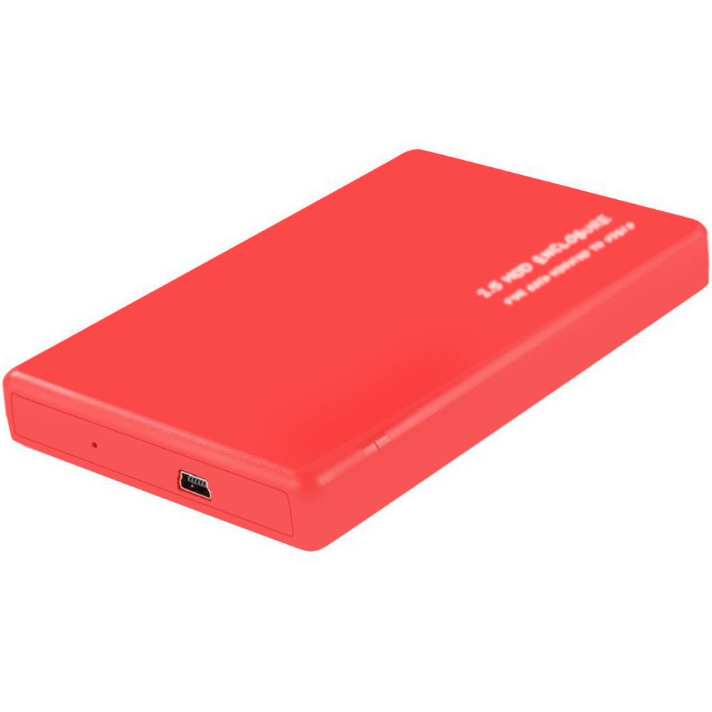 480M/bps 2.5inch SATA USB 2.0 External HDD Enclosure Hard Disk Drive SSD Case