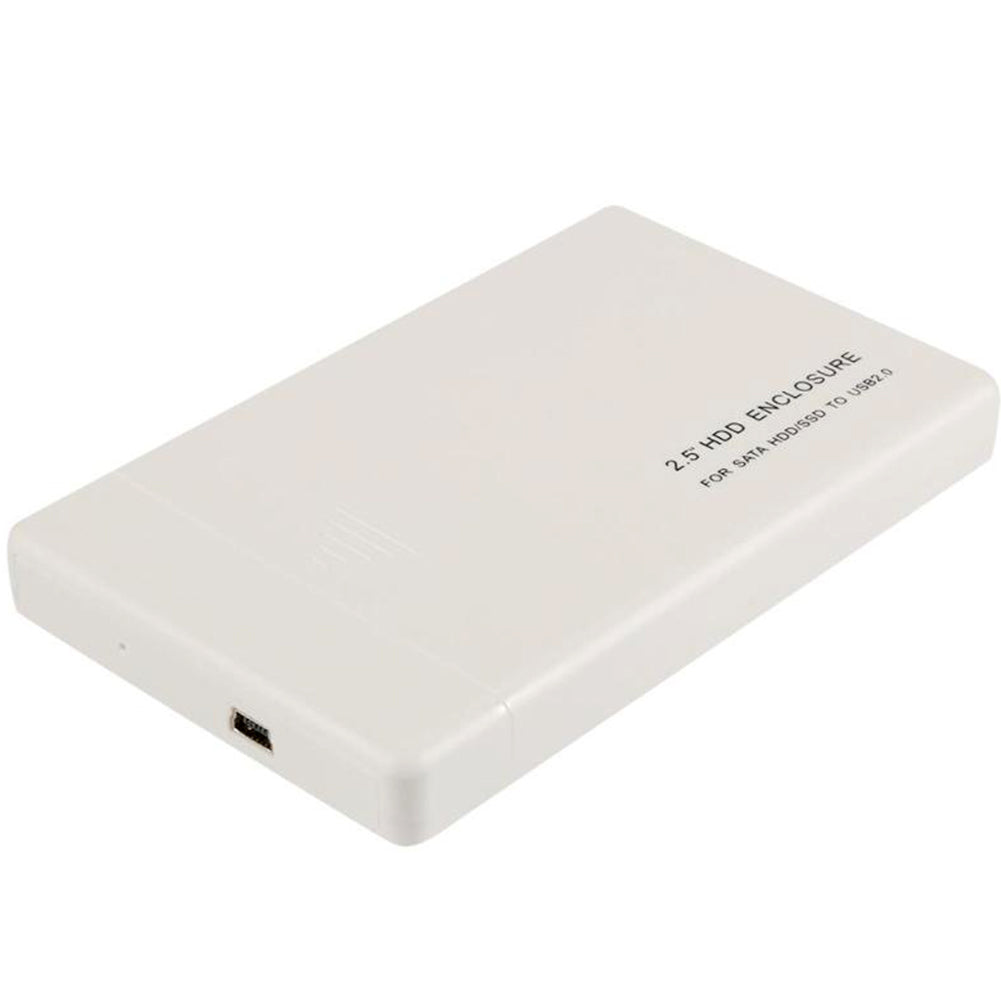 480M/bps 2.5inch SATA USB 2.0 External HDD Enclosure Hard Disk Drive SSD Case