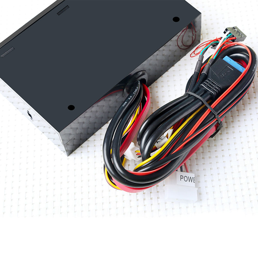 USB 3.0 High Speed Media Dashboard Front Panel PC TF SD M2 MS Multi Card Reader