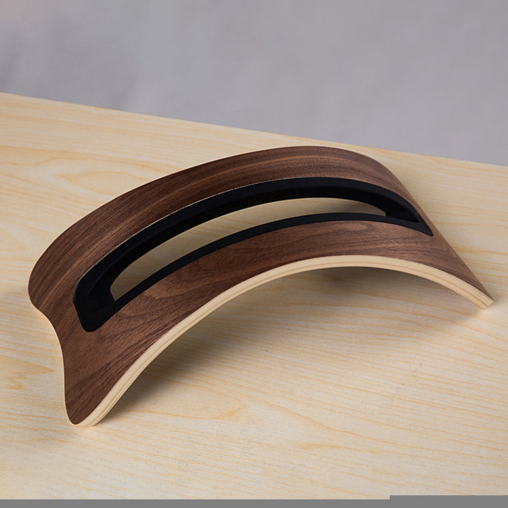 Samdi Wooden Vertical Desktop Laptop Stand Holder Bracket Dock for Macbook Air